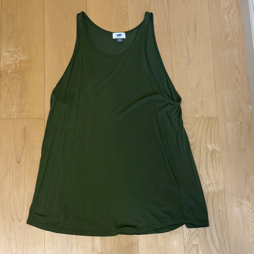 Old Navy Dark Green Tank Top